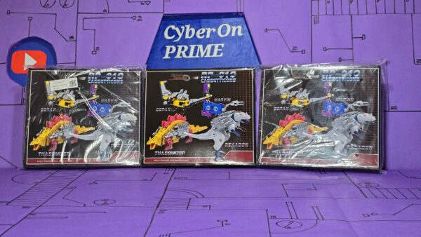 Robot Paradise RP-01C Buzzsaw, Overkill, Autoscout e Slugfest Set di 4