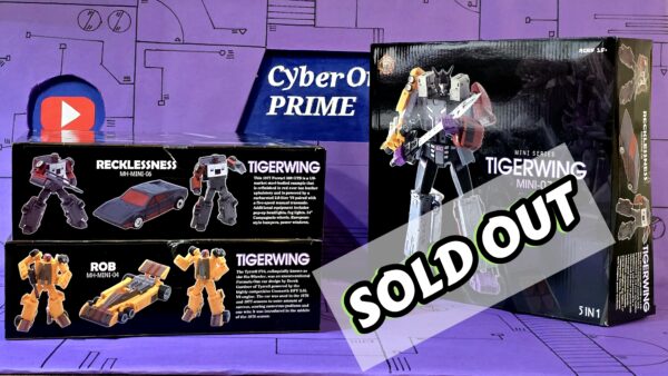 MHZ MINI07 Tigerwing aka Menasor Combiner set 5 componenti